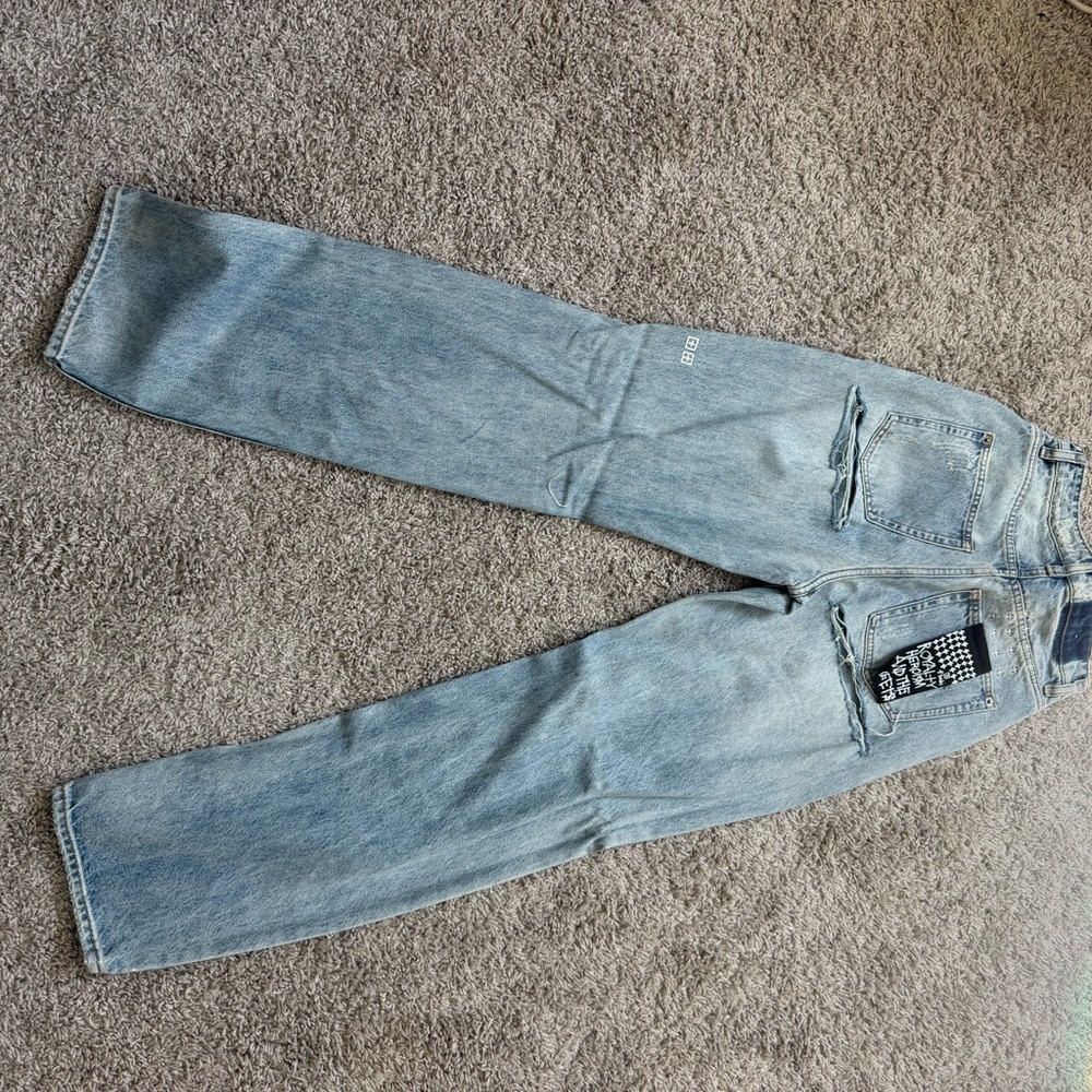 Ksubi Light Blue Relaxed Jeans